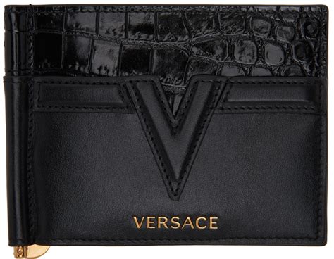 versace moeny clip|Versace pre order wallet.